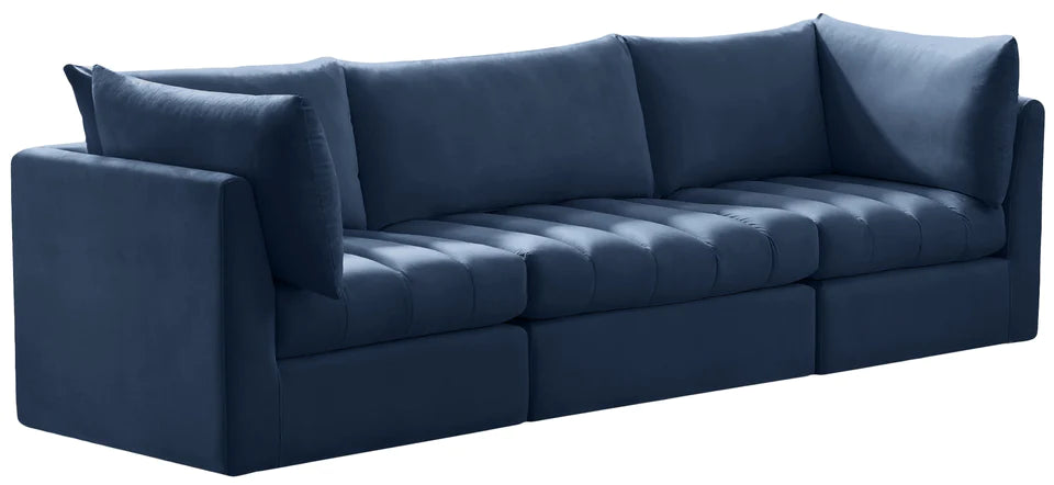 Jacob Pink Velvet Modular Sofa