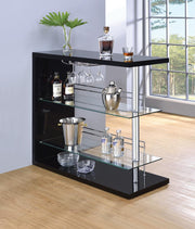 G100165 Contemporary Black Bar Unit image