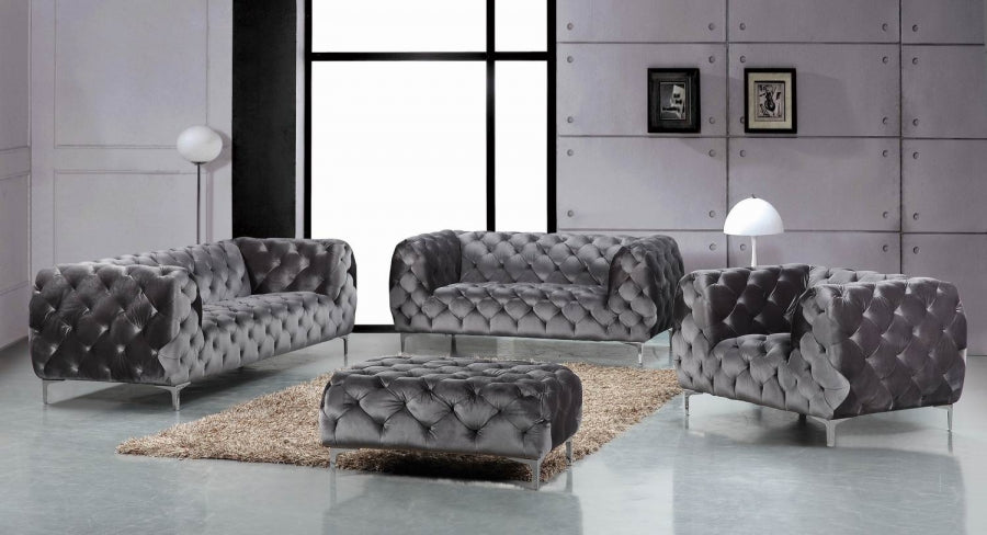 Mercer Collection Grey Living Room Set