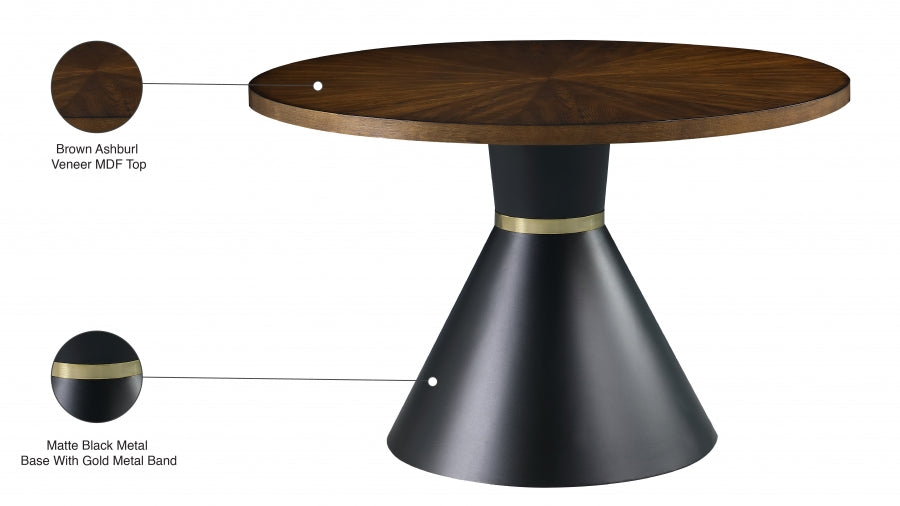 Mesa de comedor Sheridan negra