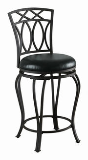 G122059 Casual Black Metal Counter Stool image