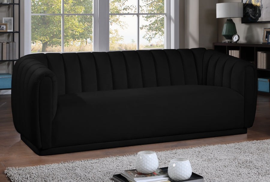Dixie Collection Black Living Room Set