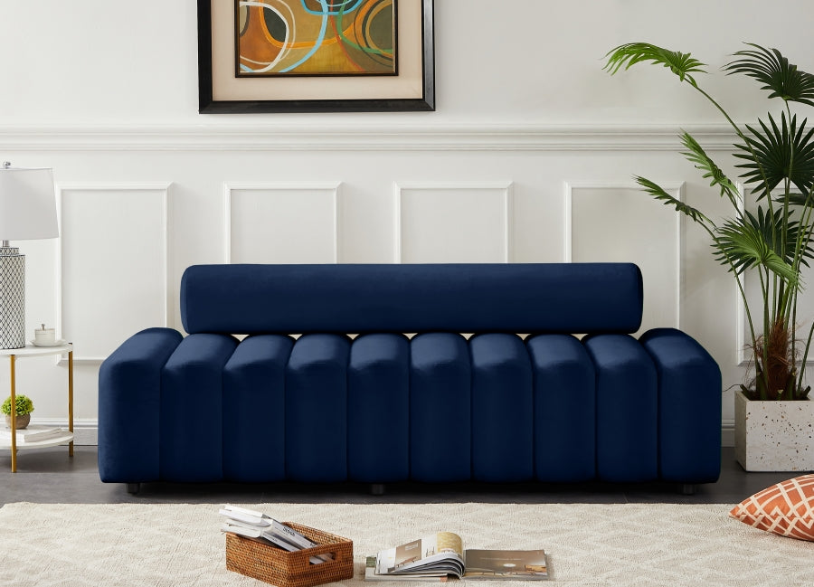 Melody Collection Blue Living Room Set