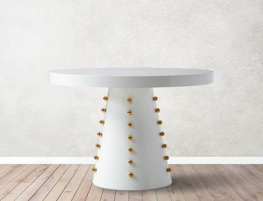 Mesa de comedor Scarpa blanca