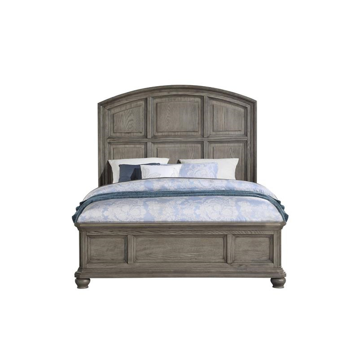 Acme Furniture Kiran King Panel Bed in Gray 22067EK image