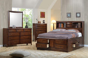 Hillary and Scottsdale Cappuccino Queen Five-Piece Bedroom Set image