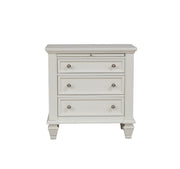 Sandy Beach Three-Drawer Nightstand With Tray image