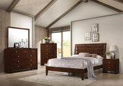 Serenity Rich Merlot King Four-Piece Bedroom Set image