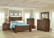 Sutter Creek Rustic Vintage Bourbon Eastern King Four-Piece Set image