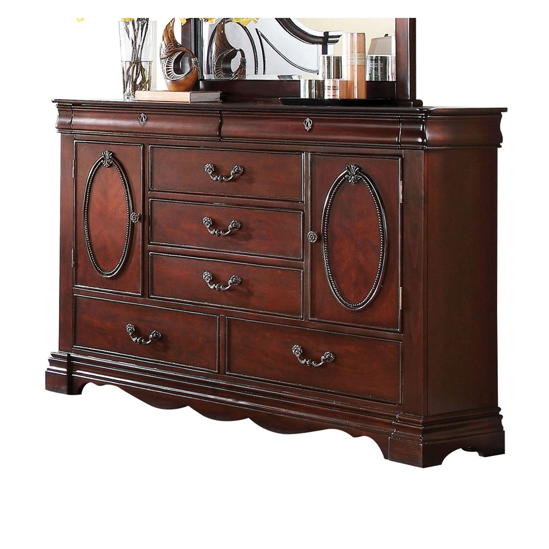 Estrella Dark Cherry Dresser image