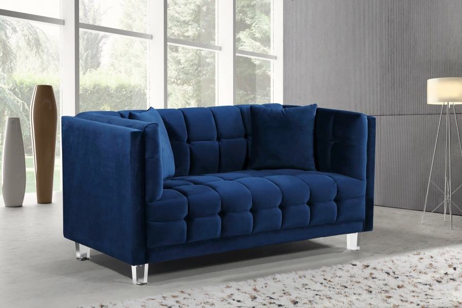 Mariel Collection Blue Living Room Set