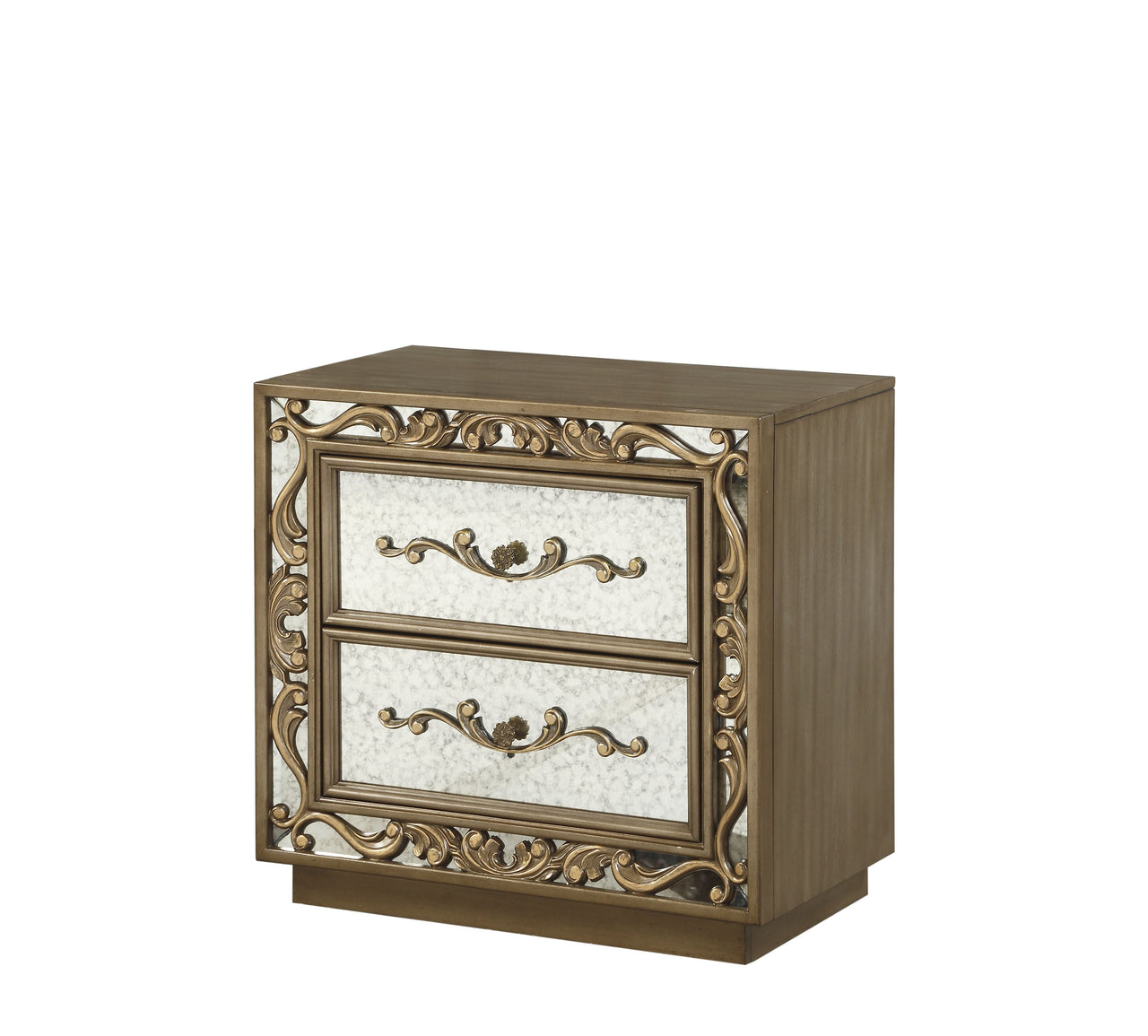 Orianne Antique Gold Nightstand image