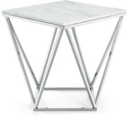 Skyler Chrome End Table image