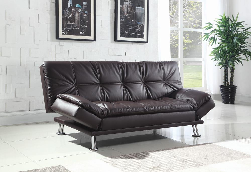 Dilleston Contemporary Brown Sofa Bed image