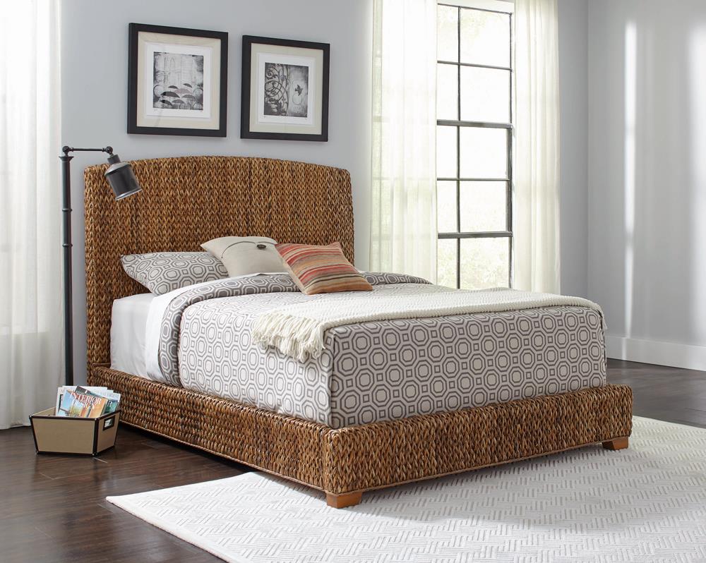 Laughton Rustic Brown  Eastern King Bed image