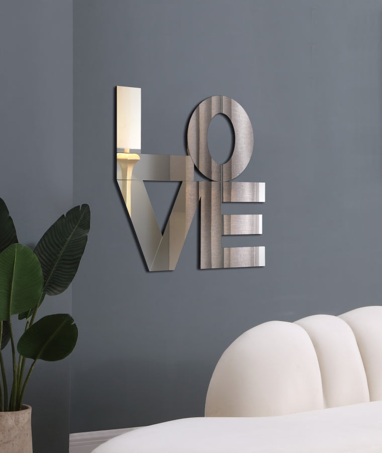 Love Mirror Silver