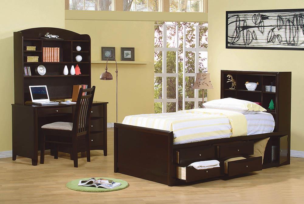 Phoenix Full Bookcase Bed image