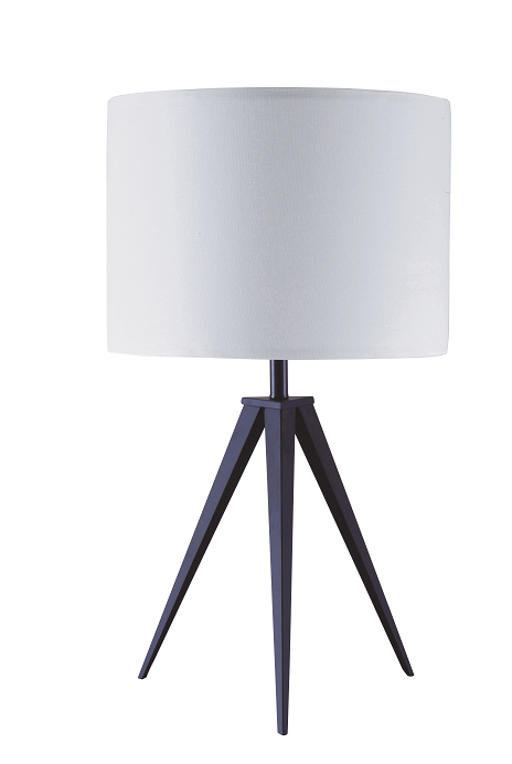 Glynn White & Black Table Lamp image