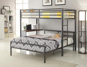 Metal Workstation Twin Loft Bed image