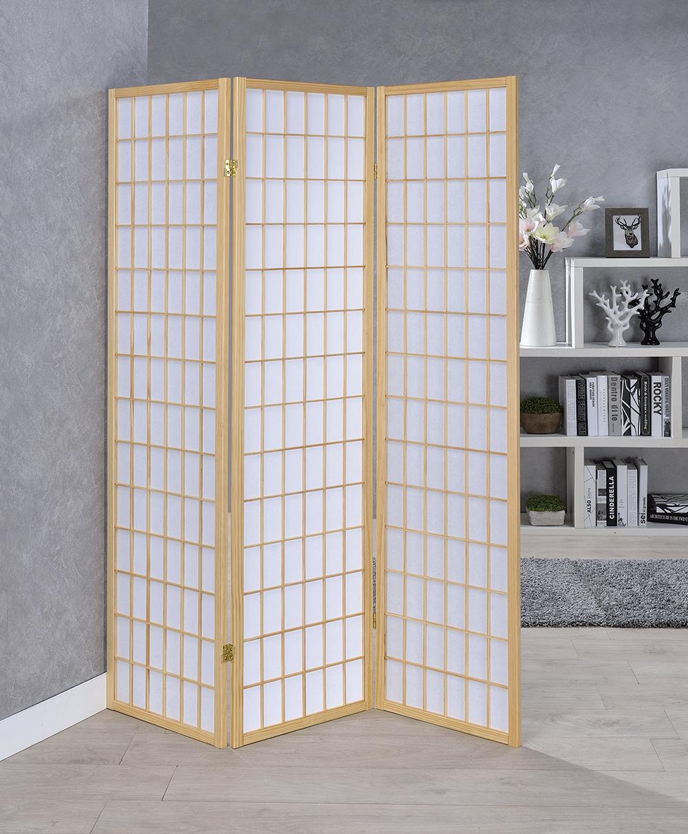 Transitional Natural Folding Screen image