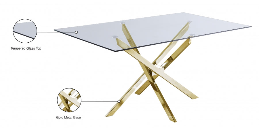 Mesa De Comedor Xander Oro 