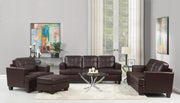 Samuel Transitional Brown Two-Piece Living Room Set image