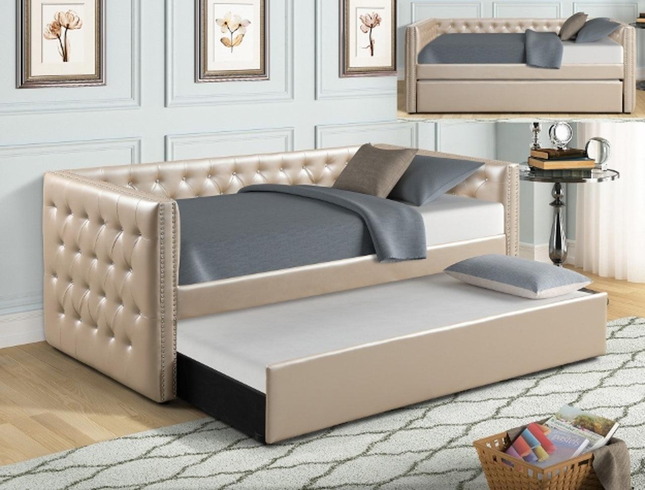 5335 PRL-ARM+BACK, TRINA PEARL DAYBED. COMING SOON