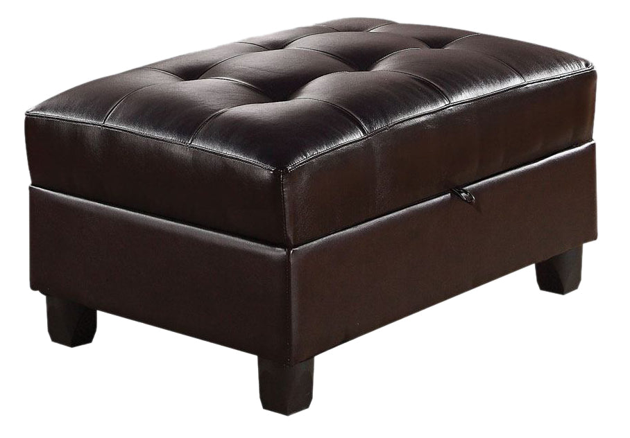 Acme Kiva Ottoman with Storage in Espresso 51197 image