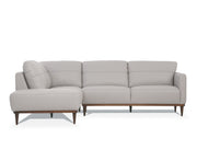 Acme Tampa Sectional Sofa in Pearl Gray 54990 image