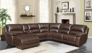 Mackenzie Casual Chestnut Motion Sectional image