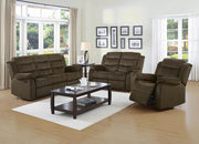 Rodman Chocolate Reclining Sofa image