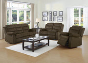 Rodman Chocolate Reclining Loveseat image