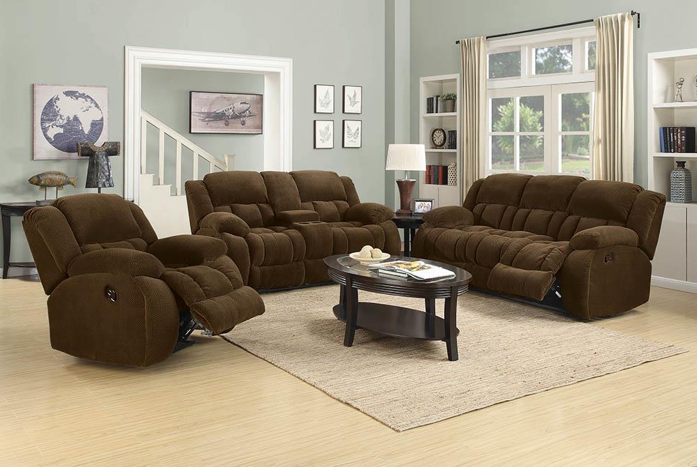 Weissman Brown Reclining Sofa image