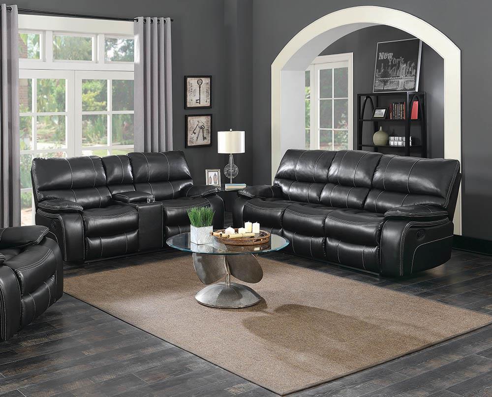 Willemse Dark Brown Reclining Two-Piece Living Room Set image