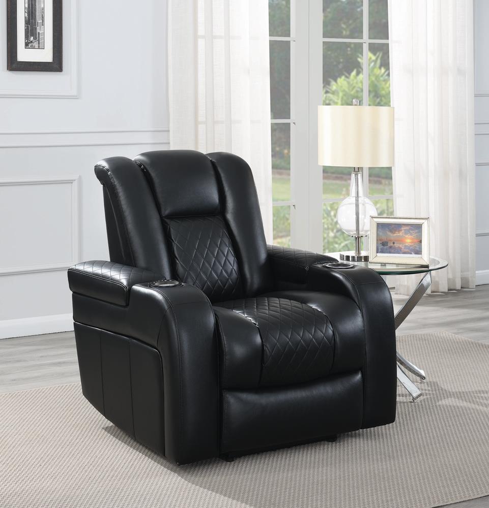 Delangelo Black Power Motion Recliner image