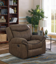 Sawyer Transitional Taupe Glider Recliner image