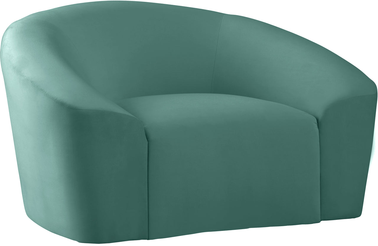 Riley Mint Velvet Chair image