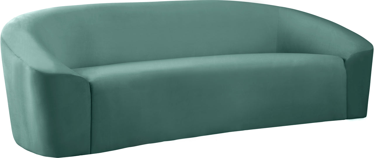 Riley Mint Velvet Sofa image