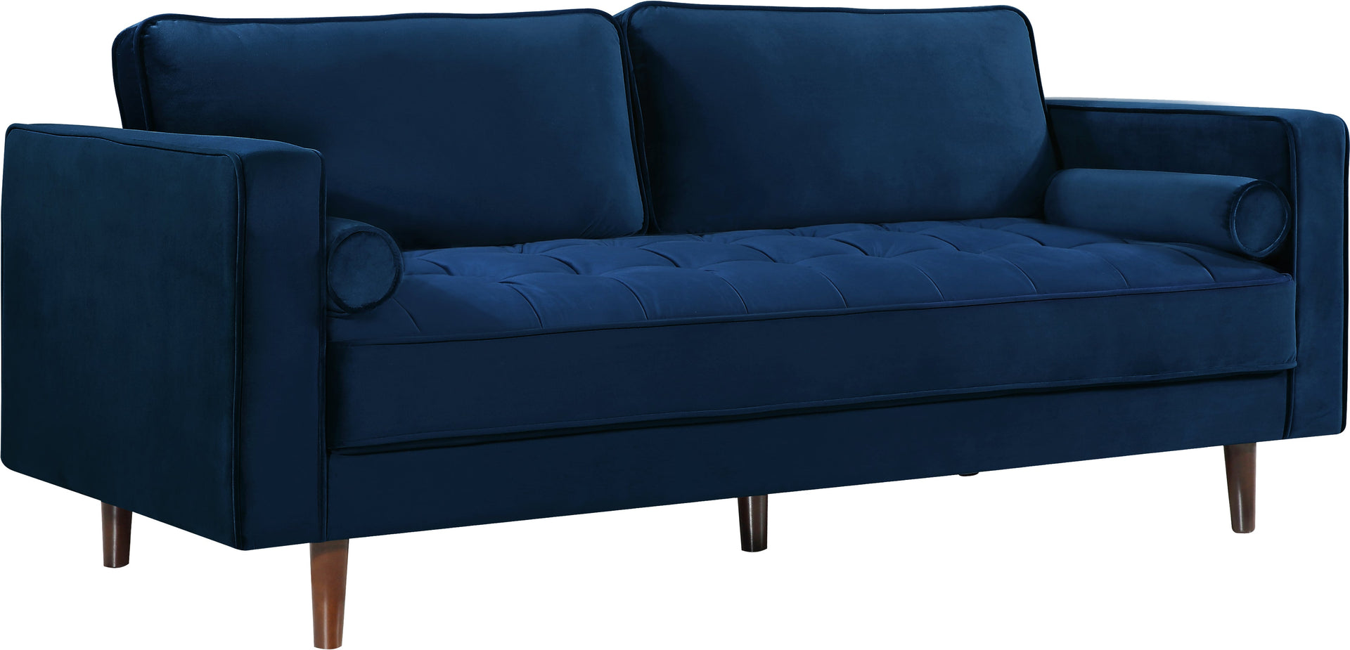 Emily Navy Velvet Sofa image