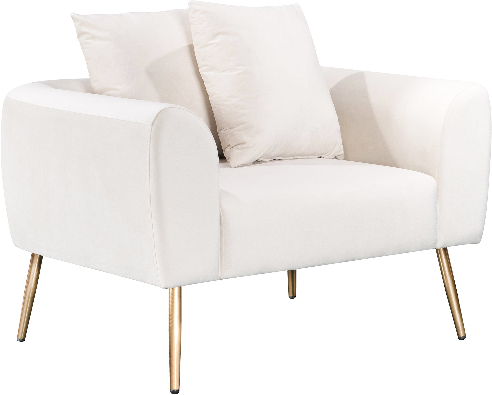 Quinn Cream Velvet Chair image