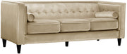 Taylor Beige Velvet Sofa image