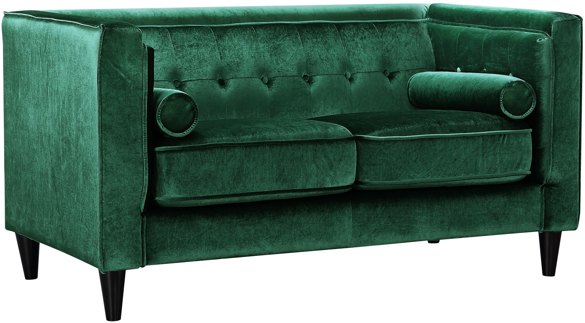 Taylor Green Velvet Loveseat image