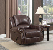 Sir Rawlinson Traditional Tobacco Glider Recliner image