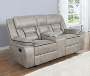 651352 GLIDER LOVESEAT W/ CONSOLE image