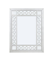 Varian Mirrored & Antique Platinum Mirror image