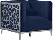 Opal Navy Velvet Chair image