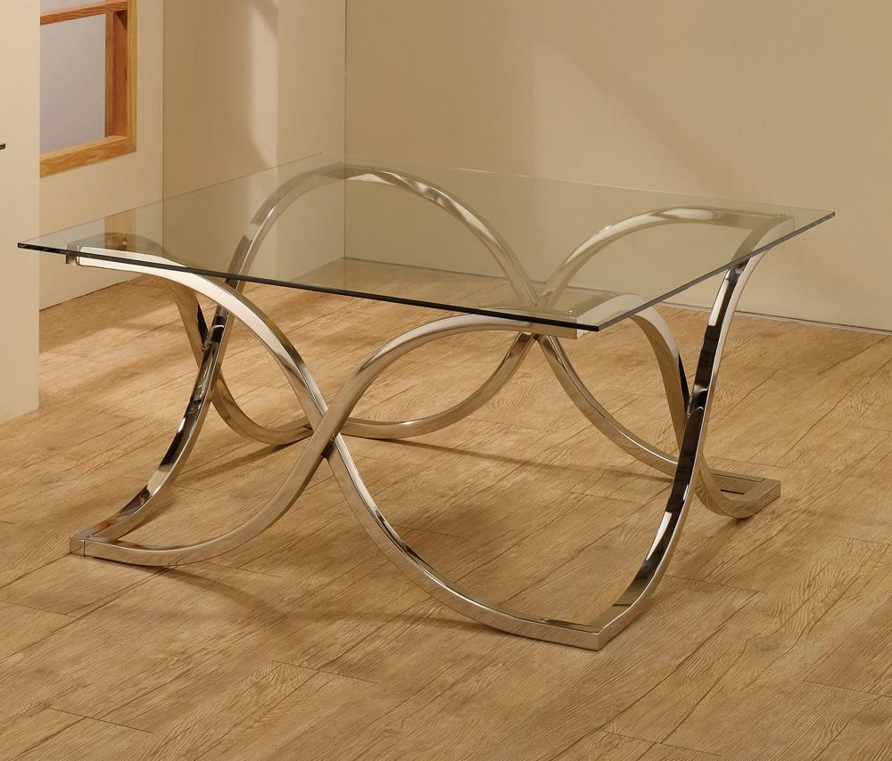 G701918 Contemporary Nickel Coffee Table image