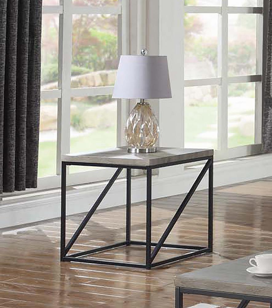 Industrial Sonoma Grey End Table image