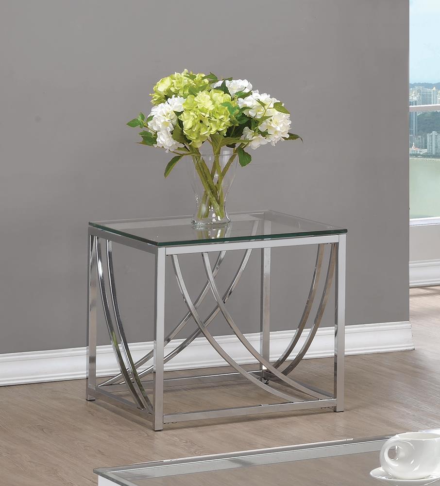 G720498 Contemporary Chrome Side Table image