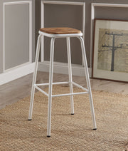 Scarus Natural & White Bar Stool image